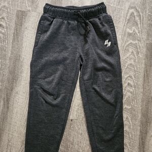 Kids Charcoal Grey Jogger Pants